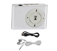 Kuuleyn Lettore multimediale portatile di musica digitale MiniMP3 BackClip con auricolare e cavo USB