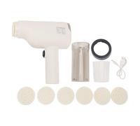 Kuuleyn Macchina per Pasta Elettrica Portatile, Macchina per Pasta Senza Fili, Macchina per Tagliatelle Portatile in plastica con 6 Dischi per Modellare Tagliatelle Ricaricabile