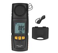 Kuuleyn Portable Illuminance Meter, 0.1LX High Accuracy Light Intensity Tester, Low Light Measuring Tool with Large Capacity Data Storage for Indoor Outdoor Light Testing