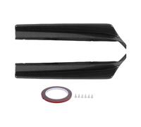 Kuuleyn Rear Bumper Canard Diffuser, RearBumper Side Spoiler, 2 Pcs Rear Bumper Side Diffuser Left Right Lightweight Easy Install Replacement for Impreza WRX STI VA 2015-2021 (Carbon Fiber Style)