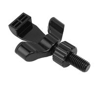 Kuuleyn Regolable Door Security Lock, Hotel Portable Security Locks Dispositivi, blocco di sicurezza per ingressi della porta di viaggio per casa, viaggi, hotel, appartamenti (nero)