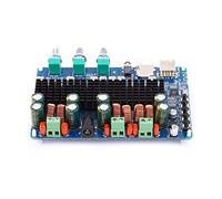 Kuuleyn Scheda Amplificatore di Potenza, Amplificatore di Potenza subwoofer, Scheda Amplificatore Digitale a 2.1 canali Ingresso USB TF Bluetooth 50 W + 50 W Stereo 100 W Uscita subwoofer