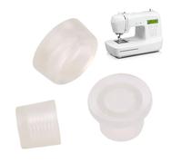 Kuuleyn Set di 3 Piedini per Macchina da Cucire Piedini per Cuscini per Macchina da Cucire Singer 1105 1107 1116 1120 1130 Cuscinetto Antiscivolo per Ridurre Rumore e Vibrazioni