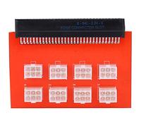 Kuuleyn Shunt di Alimentazione del modulo Scheda Break-out 1200 W, Scheda Break-out con 8 Porte Supporto Cavi a 6 Pin per l'industria dei componenti elettronici