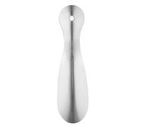 Kuuleyn Stainless Steel Shoe Horn,Portable Solid Shoe Spoon Tongue,Travel Shoe Helper Stick Elderly Care Lightweight Durable Easy Use Non Slip Grip Metal Shoe Aid
