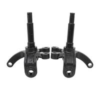 Kuuleyn Steering Strut Knuckle Spindle, 1pair Steering Knuckle Spindle Left Right Wheel Steering Knuckle for 200cc ATV Quad Bike Black