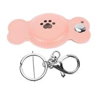 Kuuleyn Stud Marker, custodia per ricerca oggetti multifunzionale, previene la perdita, morbida e durevole, per supporto per dispositivo di localizzazione per chiavi dell'auto da (Rosa)