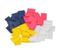Kuuleyn Tailors Chalk Wax,50 Sheet 4 Colors Washable Fabric Marker, Hemming Crafting Marking Garment Alterations Precision Sewing Tool Professional Grade Design Aid
