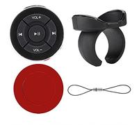 Kuuleyn Telecomando Bluetooth, Pulsante multimediale Bluetooth 4.0 Telecomando per Telefono Volante con Controller Bluetooth per Auto con Batteria a Bottone Cr2016