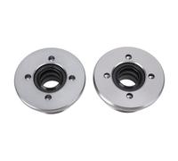Kuuleyn Tilt Cap Gland with Seals, 2Pcs Trim Tilt Cylinder End Cap with Seals 6H1-43821-11 Aluminum Alloy Replacement for 60HP 70HP 90HP Power Trim And Tilt Assy