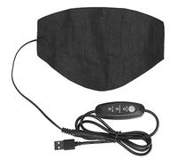 Kuuleyn USB Portable,Electric Heating Cloth Neck Pad,Adjustable Warm Keeping Washable Thermal for Home Office Travel Pain Relief Soft Fabric Reusable Heated Wrap