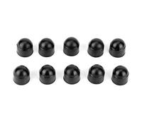 Kuuleyn Viti Copribulloni Cappucci, 10 pezzi M6 Viti esagonali in plastica Kit copertura tappo testa dadi adatto per auto JDM