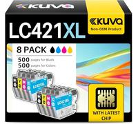 Kuva LC421XL LC421 XL Compatibile con Brother LC421 LC421XL LC421VAL