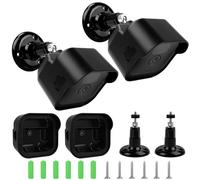Kuvarix 2 Pezzi Supporto per Blink Camera Outdoor, Regolabile da Parete con Custodia Protettiva Per fotocamera Blink Outdoor 4a generazione / Blink 3a generazione, Supporto Regolabile a 360 Gradi