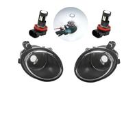 KUVIEZ Faro da Lavoro per BMW E46 M3 Serie 3 2001 2002 2003 2004 2005 per BMW E39 M5 1995-2004 Griglia di Copertura Fendinebbia Cornice Fari Fendinebbia Faretti Fendinebbia(LED Fog)