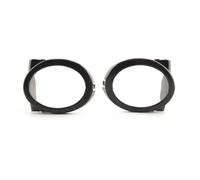 KUVIEZ Faro da Lavoro per BMW E46 M3 Serie 3 2001 2002 2003 2004 2005 per BMW E39 M5 1995-2004 Griglia di Copertura Fendinebbia Cornice Fari Fendinebbia Faretti Fendinebbia(Covers)