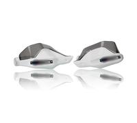 KUVIEZ Paramano Moto per Motron per XNord X per Nord 125 per X-Nord 125 con Staffa Montaggio Paramani per Moto Protezioni per Mani Scudo Paramani Moto(White And Gray)
