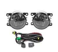 KUVIEZ Paraurti Fendinebbia Faro Fendinebbia Copertura Griglia Lunetta Interruttore Gruppo Con Lampadina Per Subaru Per Forester 2014 2015 2016(Fog Light 3pieces)