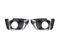 KUVIEZ Paraurti Fendinebbia Faro Fendinebbia Copertura Griglia Lunetta Interruttore Gruppo Con Lampadina Per Subaru Per Forester 2014 2015 2016(Chrome Pair)
