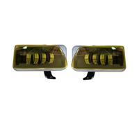 KUVIEZ Paraurti Fendinebbia Per Isuzu Per 700p Per ELF Per NQR Per NPR Per Camion Across 1 Coppia Di Fari A LED Per Paraurti Anteriore Fendinebbia, Indicatori Direzione(Style B)