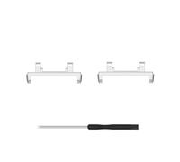 KUWAI 2 adattatori in acciaio inox e metallo, compatibili con cinturino Amazfit T-Rex 3, resistente all'usura, durevole, adattatore per orologio T-Rex 3 con larghezza di banda 22 mm (2)