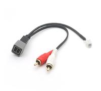 KUWAYO Adatto for auto Nissan for sostituzione audio USB-NI1 OEM Radio 8 pin interfaccia porta USB ingresso cavo di ritenzione(6 Pin)