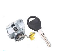 KUWAYO Cilindro della serratura della portiera dell'auto adatto for Nissan X-trail Teana Sylphy Bluebird Qashqai Tiida Cilindro automatico della porta anteriore sinistra (Size : Type A)