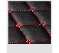 KUWAYO Misura for ChangAn UNI-Z UNIZ 2024 Rear Cargo Liner Coda Boot Vassoio Bagagli Pad Interni Veicoli Tappeto Personalizzato Set Completo Bagagliaio di un'auto Zerbino(Black Red)
