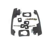 KUWAYO Sinistra Destra Maniglia Della Porta Con Cilindro Della Serratura Chiavi Fit for Mercedes G-CLASS W460 W461 W463 T1 VARIO 6707600159 (Color : 2pcs Handles)