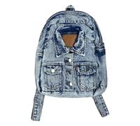 KUWHSIOP Zaino In Denim Estetico Per Donna Stile Camicia Alla Moda Y2k Zaino Casual Grande Capacità Zaino da Viaggio In Jeans,Blue 1