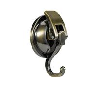 KUYCCSTRESI Gancio Adesivo Resistente, Ganci autoadesivi Resistenti, Senza Trapano, for Asciugamani, Porta del Bagno, Decorazione della Cucina, Stile Rustico, Facile da Usare.(Bronze,2pcs)