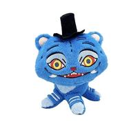 KUYCCSTRESI Per I Cacciatori Di Demoni Tigre Viola Peluche Carino E Bizzarro Ragazzo Peluche Giocattolo Regali Di Compleanno Di Halloween E Desktop Decorazione(Blue)