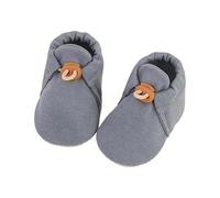 KUYCCSTRESI Scarpe morbide for i primi passi dei bambini in cotone, suole flessibili, antiscivolo, traspiranti e leggere, for imparare a camminare, ragazzi e ragazze(Blue,12)