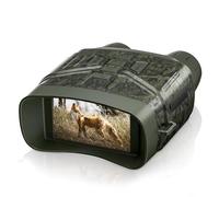 KUYNMCS Binocolo for Visione Notturna 4K, Occhiali for Visione Notturna, Raggio di Visione di 300 M, Zoom Digitale 5X, Salvataggio di Foto E Video Abilitato, for Campeggio, Caccia, Sicurezza