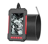 KUYNMCS Telecamera di Ispezione da 3,9 Mm, Impermeabile IP67 con 6 LED, Cavo Flessibile Snake, Schermo da 4,3 Pollici, 2600 mAh, Torcia Elettrica, Custodia Robusta, Zoom Automatico(2M/6.56FT Cable)