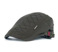 KUYOU Cappello Berretto Gatsby Flat cap Coppola Invernale Unisex (Esercito Verde)