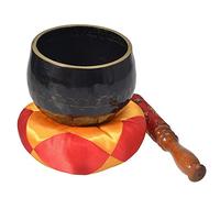 KUYUC Ciotole cantanti tibetane con cuscini artigianali, ciotole sonore per la preghiera di meditazione yoga reiki guarigione riduzione dello stress Promuove la pace (Size : 6inch)
