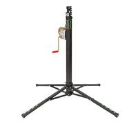 Kuzar K-1 Sollevatore Telescopico 3,8 m 125 kg Verricello Stand Illuminazione Stage Rigging