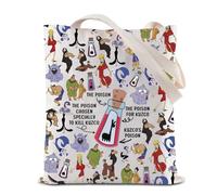 Kuzco Emperors Tote Bag The Poison Chosen Appositamente per uccidere la spesa riutilizzabile Borsa a tracolla Kuzco Poison, Kill Poison Tote, 35*40cm