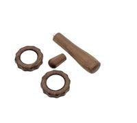 KUZMWMSBM For la macchina da caffè Rocket Lelit Crem One E61, manopola di modifica in noce, interruttore a tirante(Variable voltage lev)