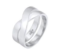 Kuzzoi Anello a Fascia da Uomo in Argento Sterling 925, Anello Largo (9 mm) dal Design Curvo, Anello di Tendenza da Uomo Lucido
