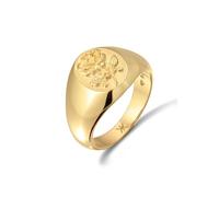 Kuzzoi Anello da uomo in argento Sterling 925 con sigillo - Anello da uomo in argento Sterling 925 - Anello da uomo realizzato a mano, misura anello 60 - 66, 06831325, 62, metallo prezioso