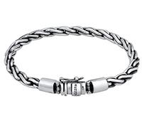 kuzzoi, bracciale da uomo in argento Sterling 925 massiccio, larghezza 19 mm, 335112-019