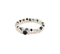 KUZZOI - Bracciale Set con perle Shell Pearl Synthetic Pearl Bianco 925 Sterling Silver Gioielli da uomo 1 pieces male