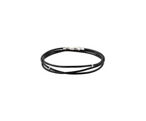 KUZZOI - Braccialetto in pelle 925 Sterling Silver Bracciali e Braccialetti 1 pieces male