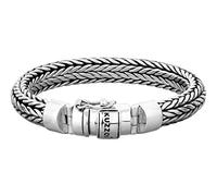 KUZZOI Buddha Design bracciale da uomo in argento Sterling 925 massiccio, larghezza di 11 mm, codice articolo 335103-021
