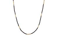 KUZZOI - Collana uomo Nero 925 Sterling Silver Gold-plated Collane 1 pieces male