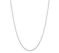 Kuzzoi Esclusiva collana da uomo in argento 925 (1,4 mm), collana con cordoncino, senza ciondolo, per uomo e donna, effetto basic, lunghezza 55 cm, Argento sterling