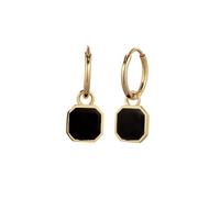 KUZZOI - Orecchino Creole Quadrato 925 Sterling Silver Orecchini 1 pieces unisex
