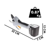KV390 Forbice elettrica da potatura con 2 Batterie da 21.6V 2.5Ah - Volpi
